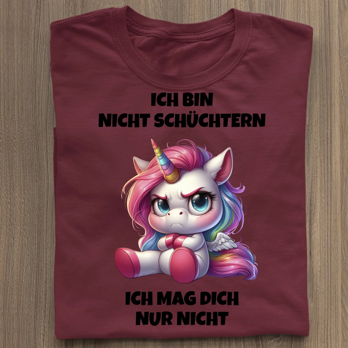 Nicht schüchtern - Organic Women's Shirt (personalisierbar) Serena T-Shirt ST ST Burgundy