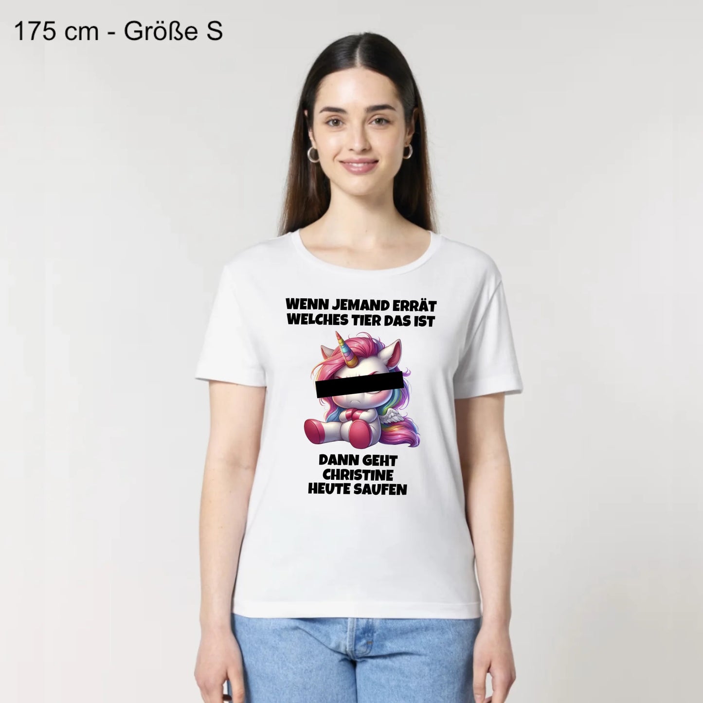 Wer errät das Tier? - Organic Women's Shirt (personalisierbar)