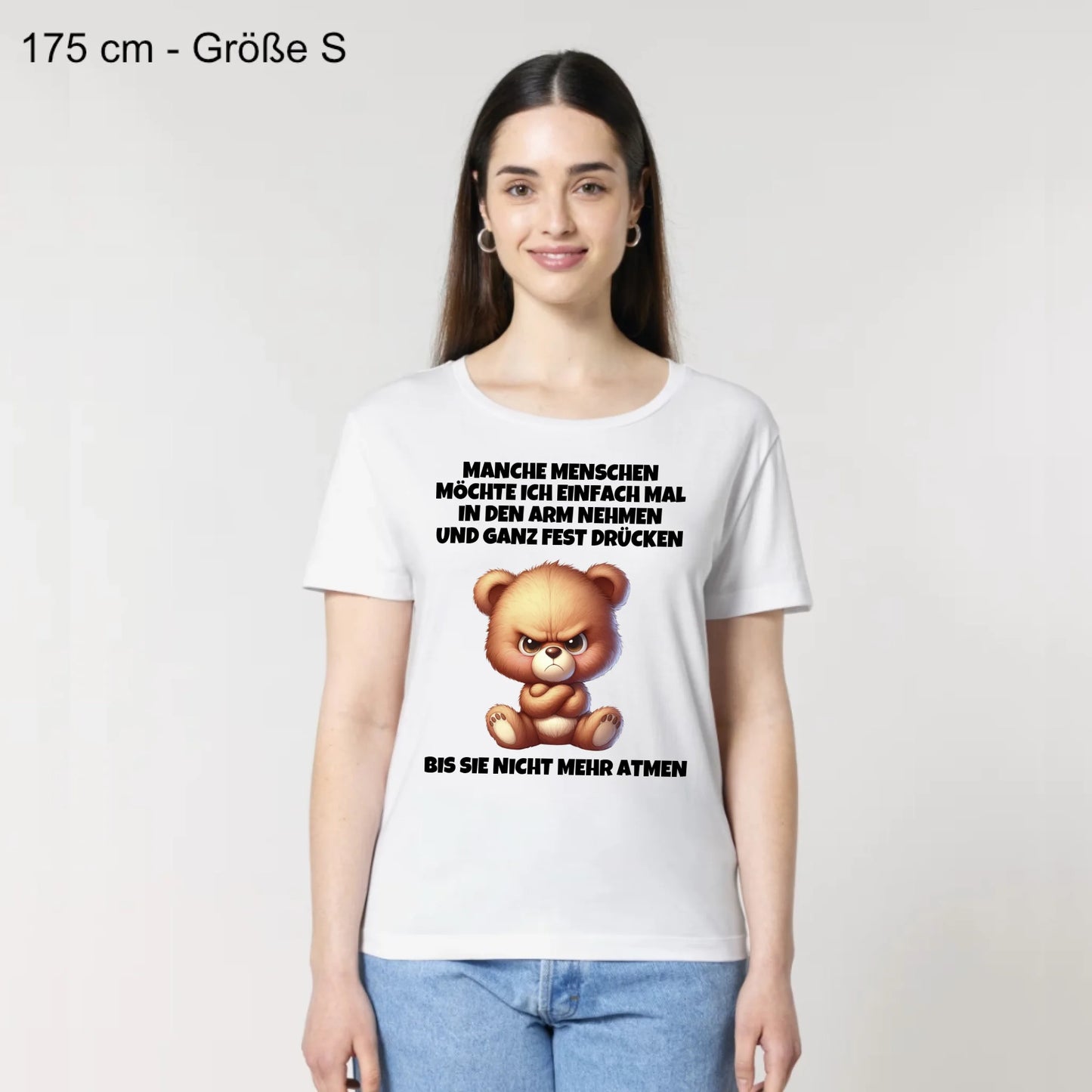 In den Arm nehmen - Organic Women's Shirt (personalisierbar)