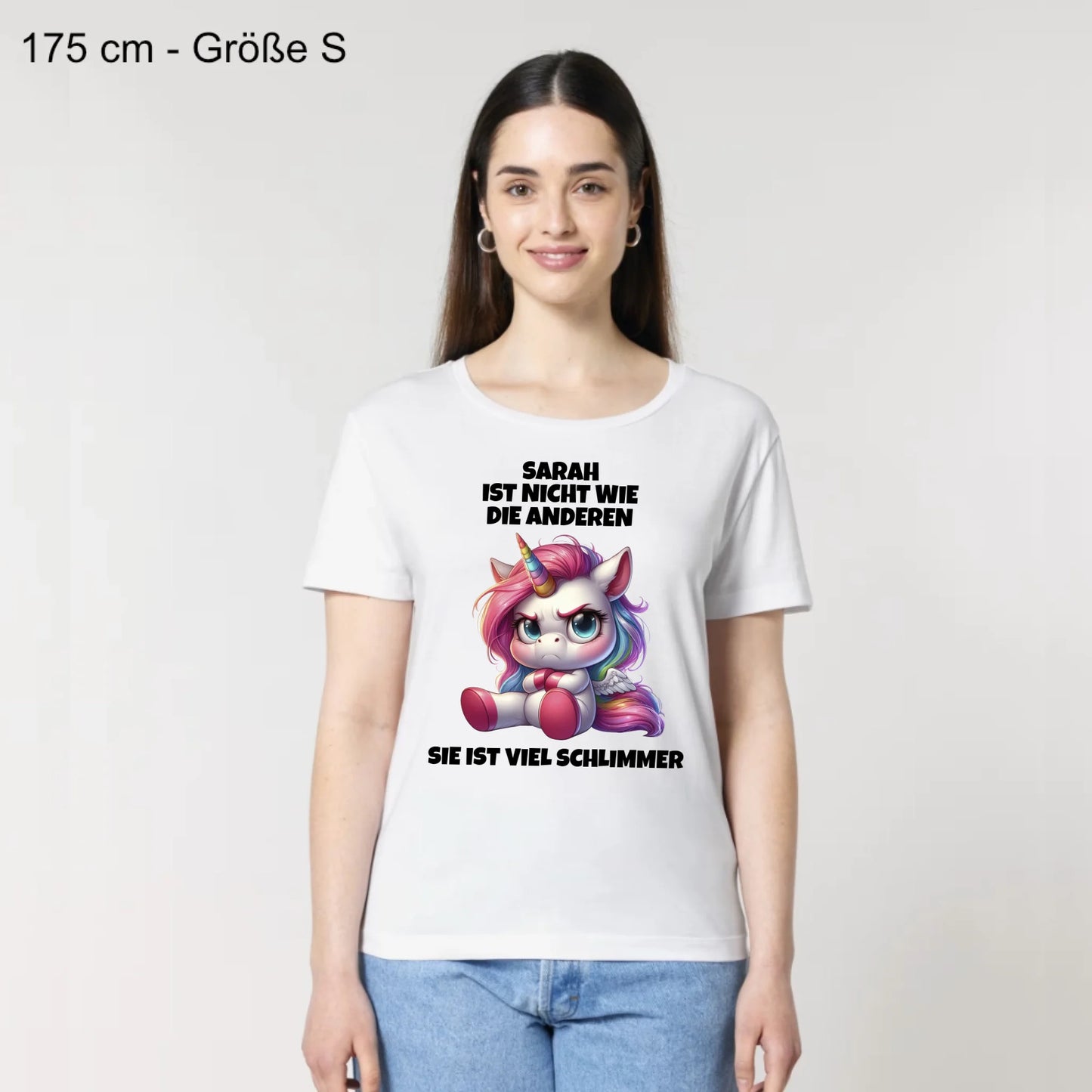 Nicht wie die anderen - Organic Women's Shirt (personalisierbar)