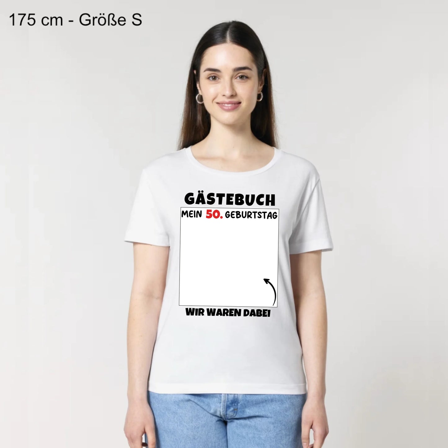 Gästebuch - Organic Women's Shirt (personalisierbar)