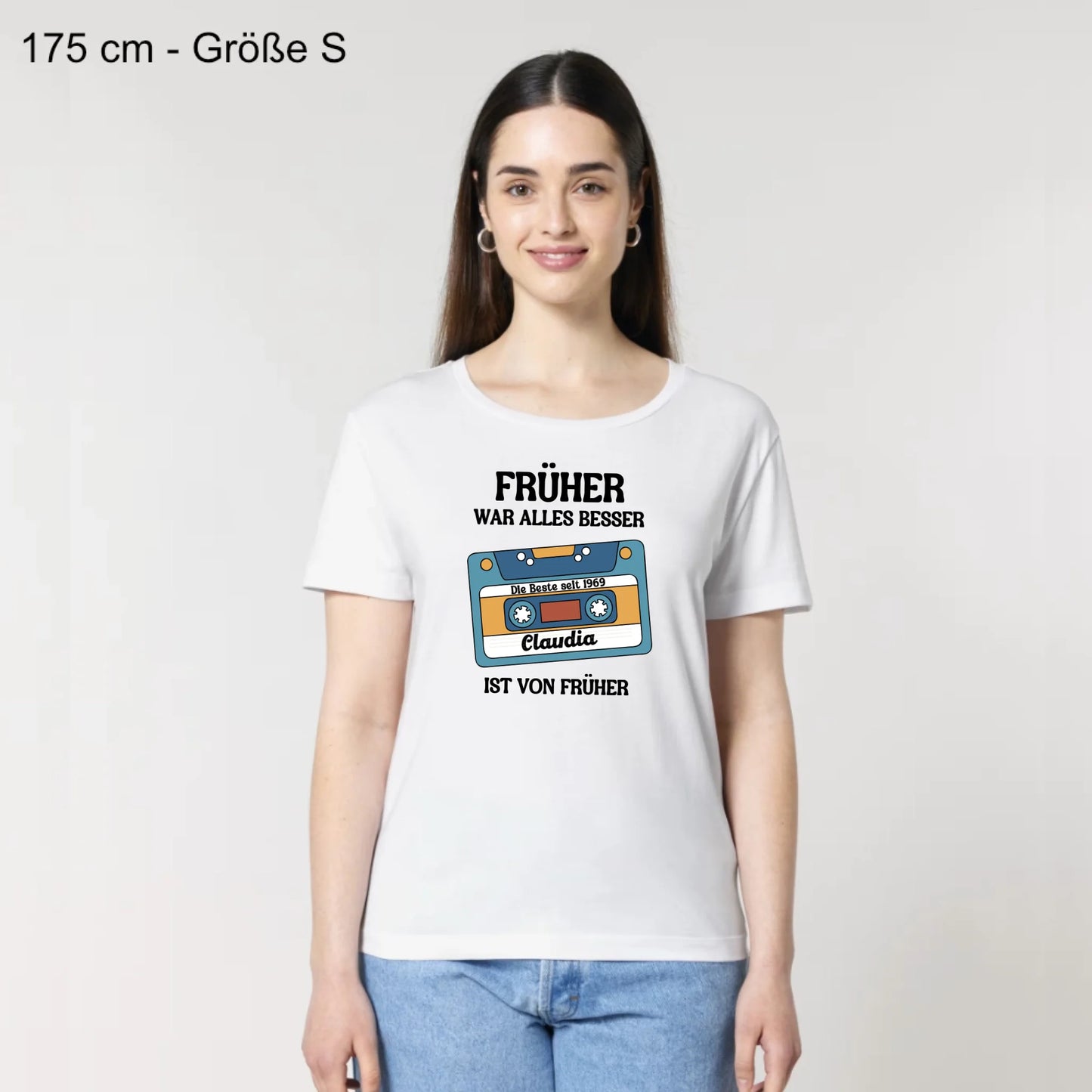 Früher war alles besser - Organic Women's Shirt (personalisierbar)