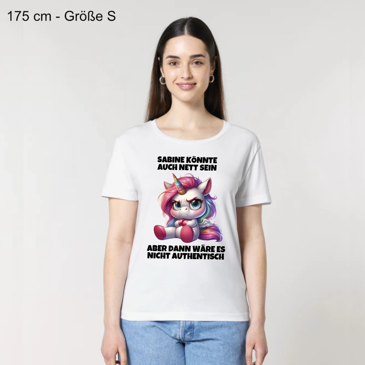 Nicht authentisch - Organic Women's Shirt (personalisierbar)
