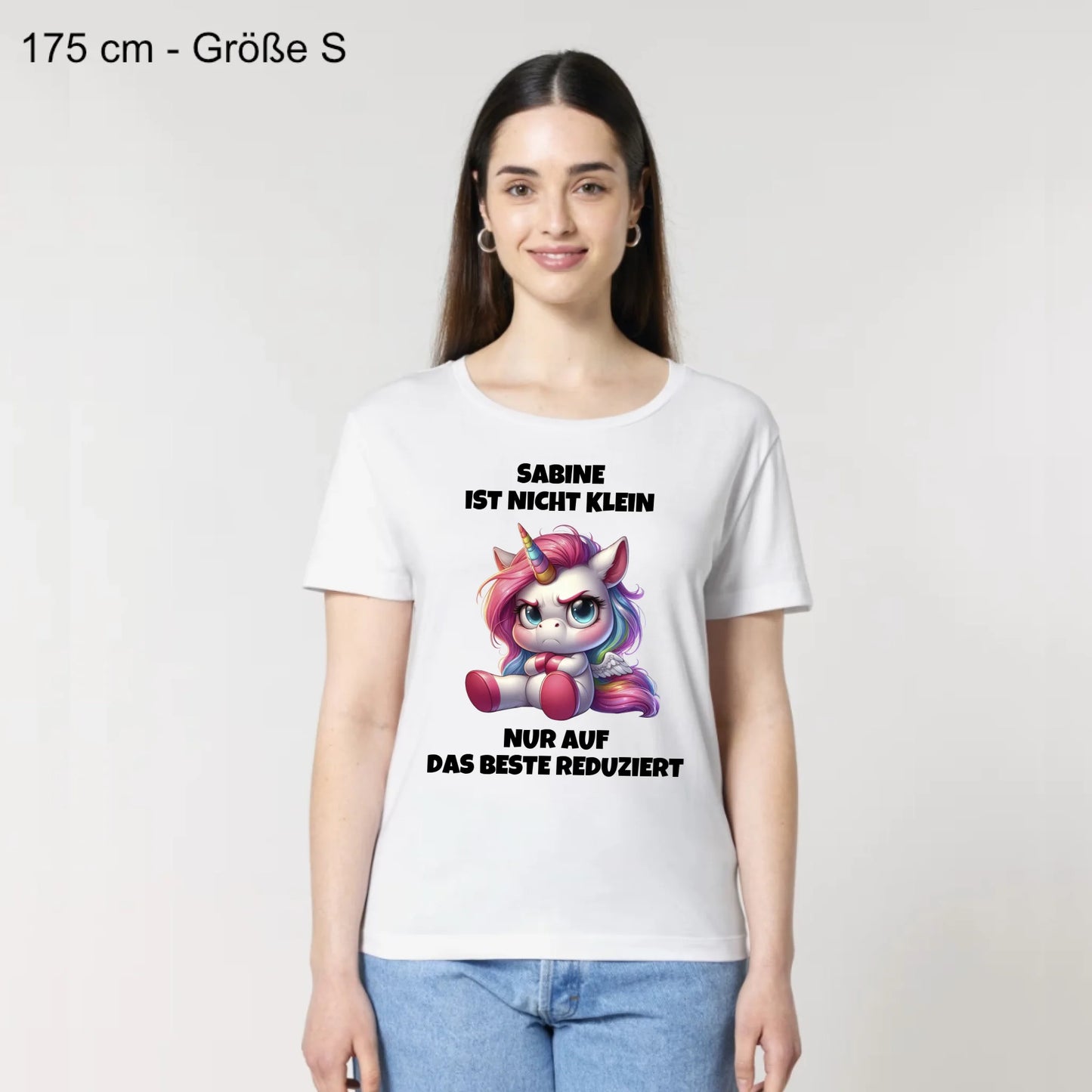 Nicht klein - Organic Women's Shirt (personalisierbar)