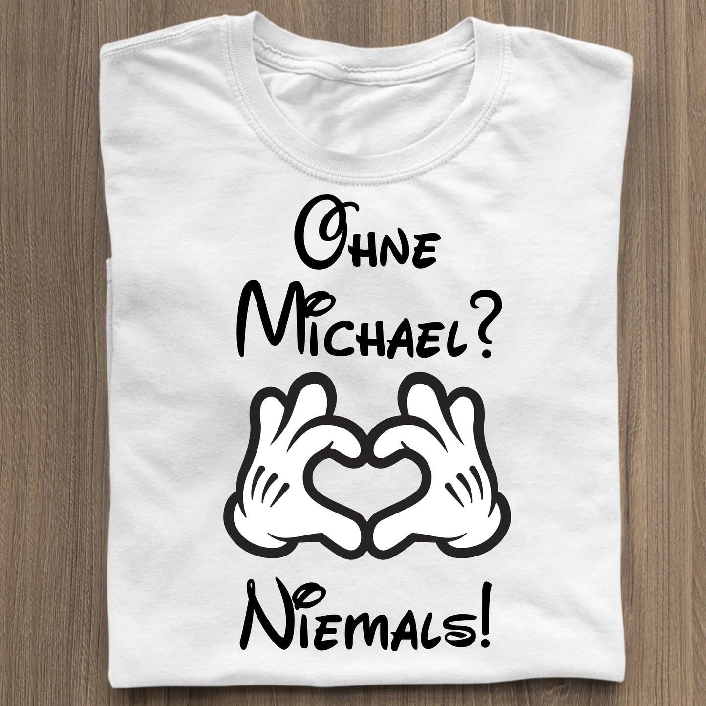 Niemals ohne dich - Organic Women's Shirt (personalisierbar) Serena T-Shirt ST ST White
