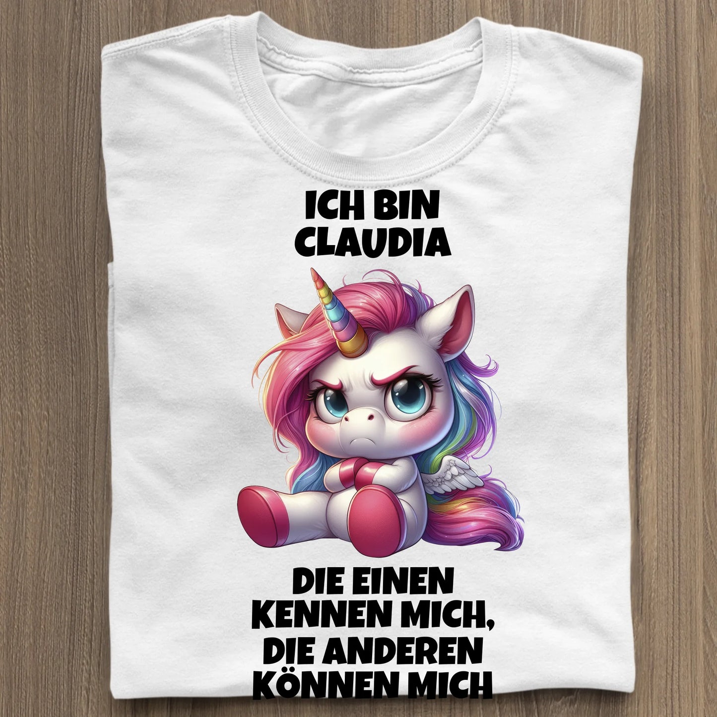 Die einen kennen mich - Organic Women's Shirt (personalisierbar) Serena T-Shirt ST ST White