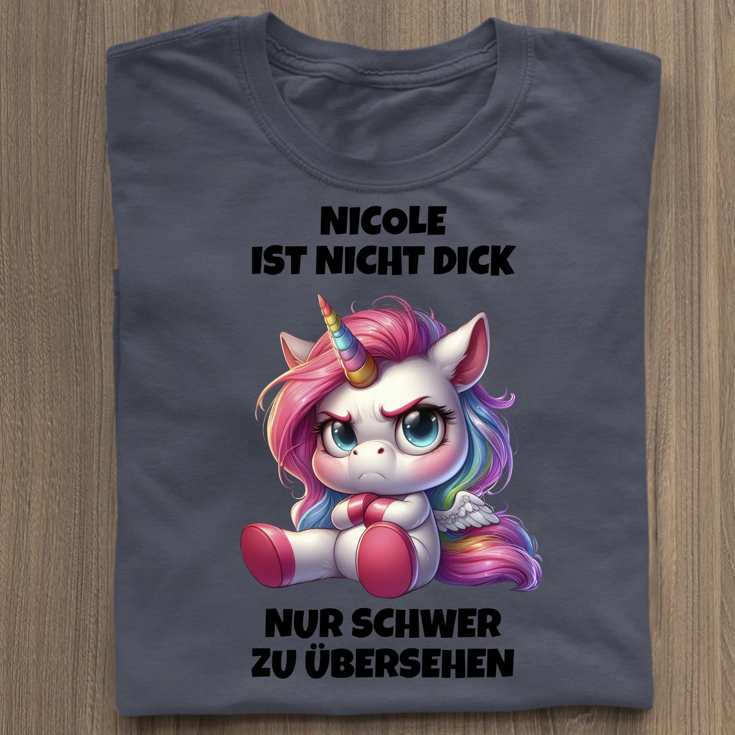 Schwer zu übersehen - Organic Women's Shirt (personalisierbar) Serena T-Shirt ST ST French-Navy