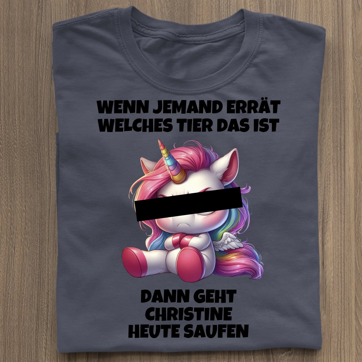 Wer errät das Tier? - Organic Women's Shirt (personalisierbar) Serena T-Shirt ST ST French-Navy