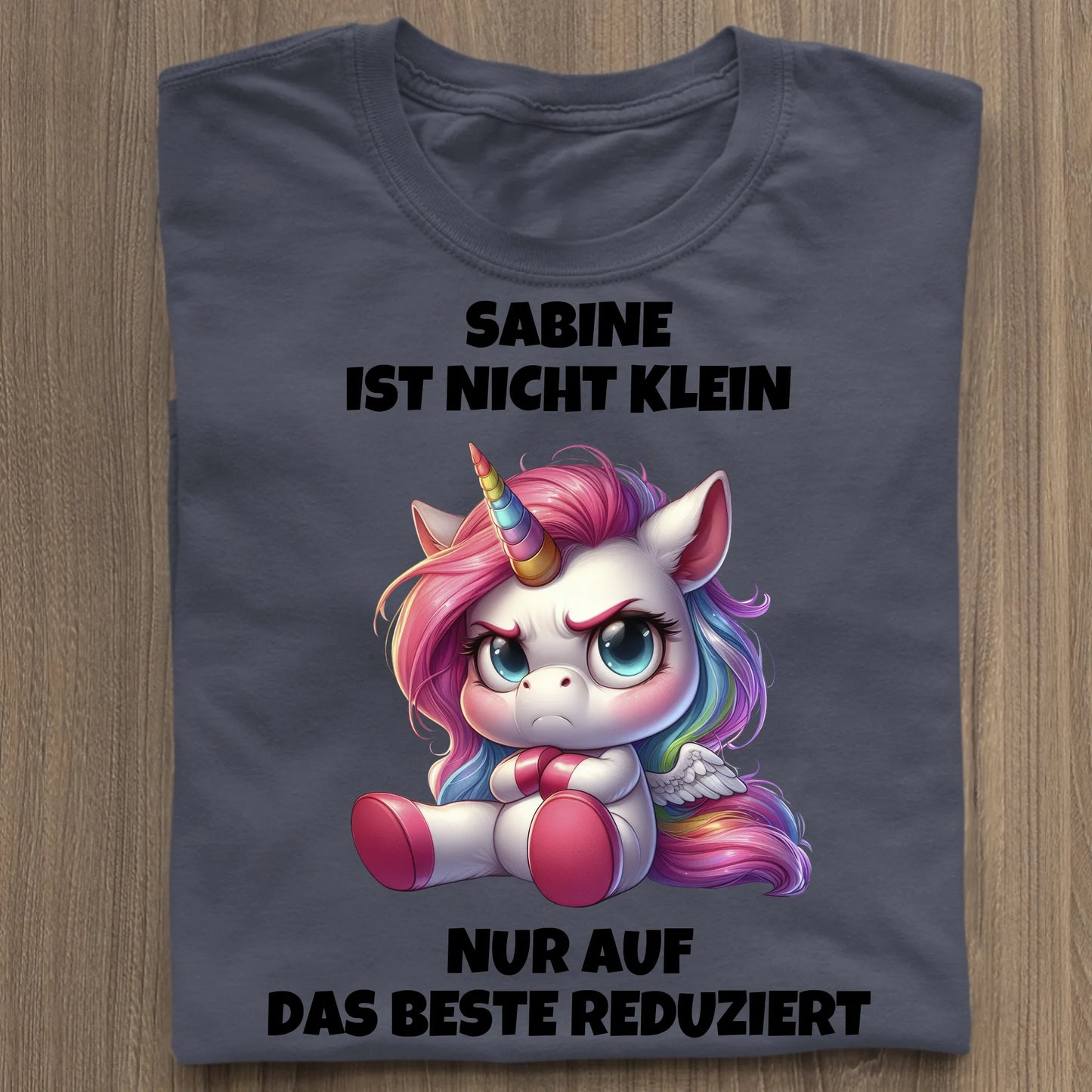 Nicht klein - Organic Women's Shirt (personalisierbar) Serena T-Shirt ST ST French-Navy