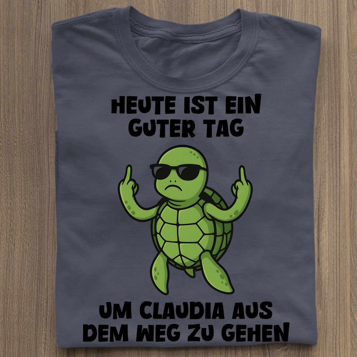 Ein guter Tag - Organic Women's Shirt (personalisierbar) Serena T-Shirt ST ST French-Navy