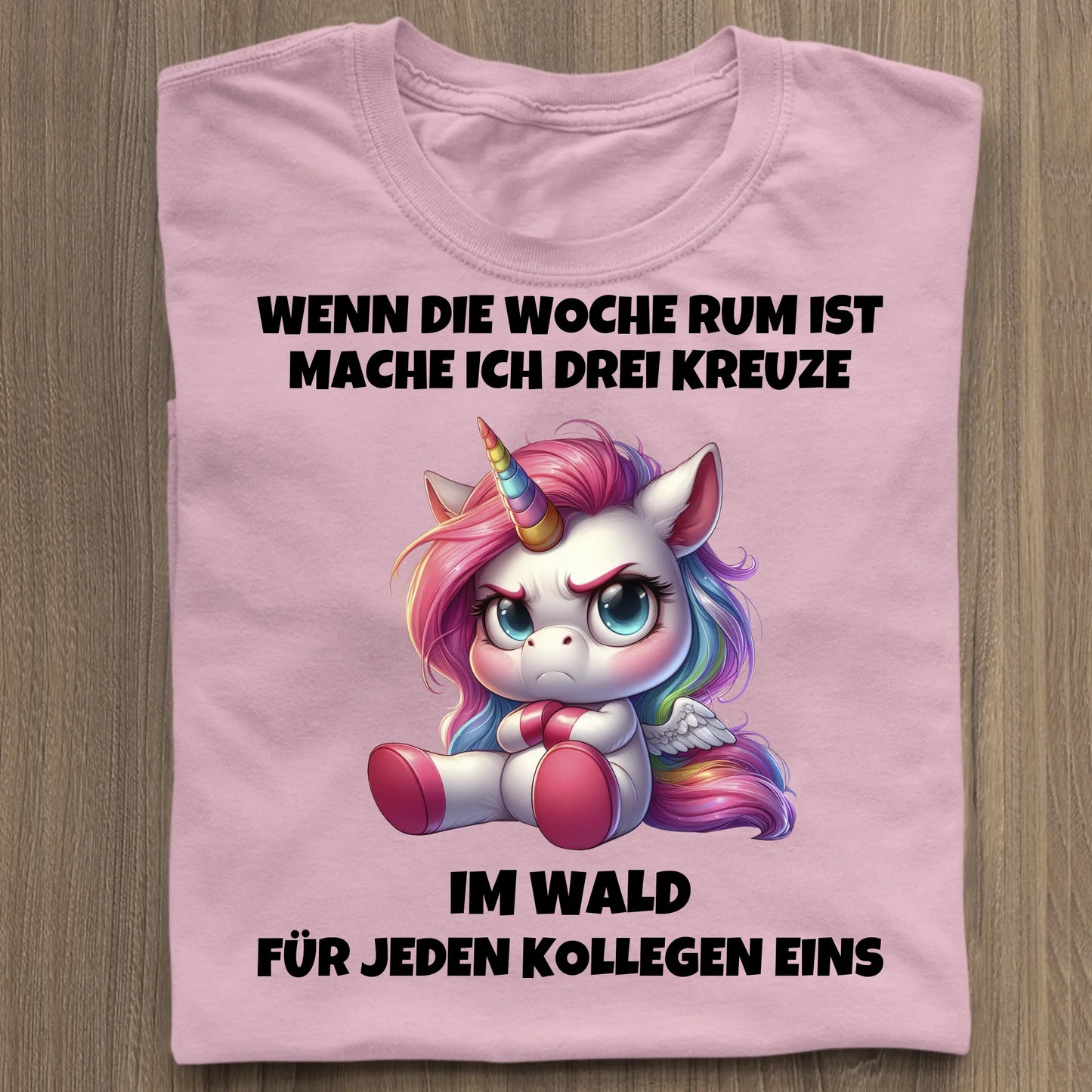 Drei Kreuze - Organic Women's Shirt (personalisierbar) Serena T-Shirt ST ST Cotton-Pink