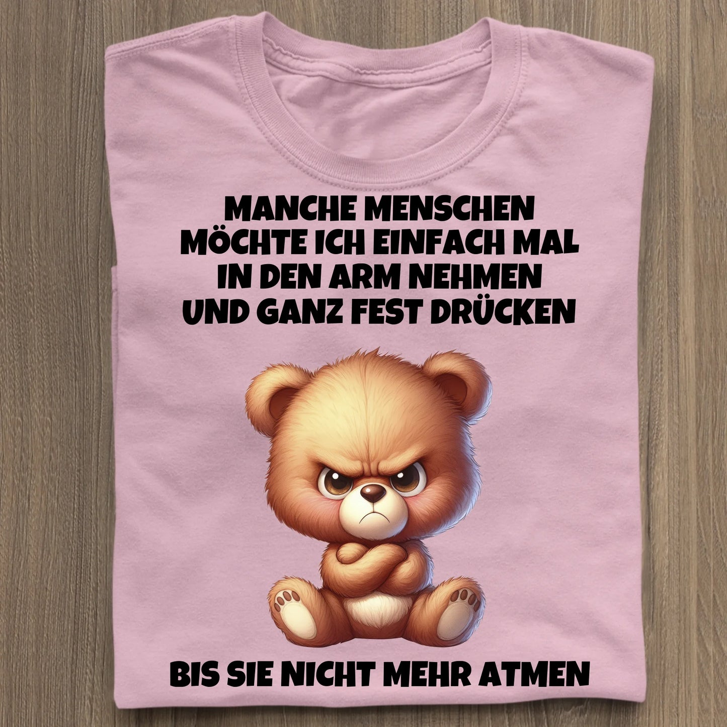 In den Arm nehmen - Organic Women's Shirt (personalisierbar) Serena T-Shirt ST ST Cotton-Pink
