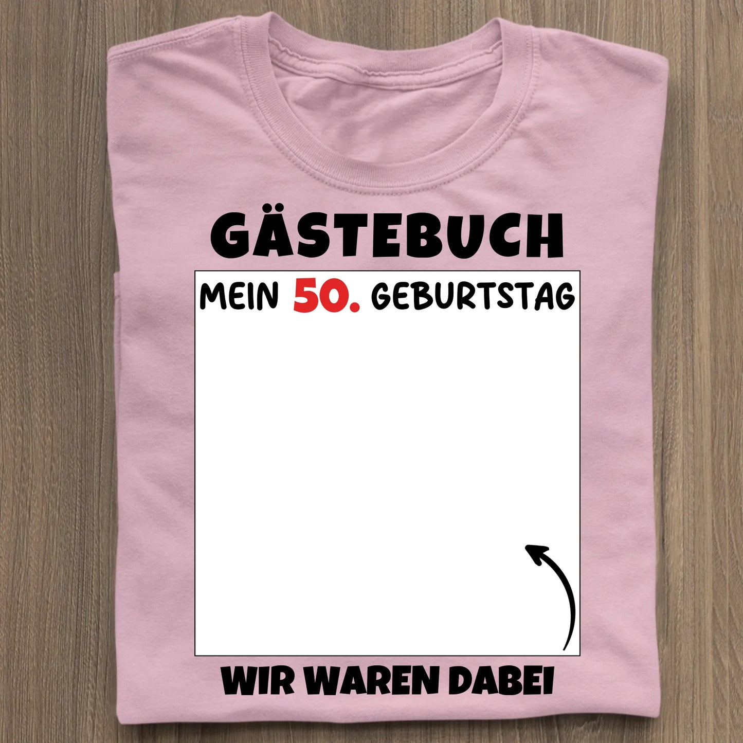 Gästebuch - Organic Women's Shirt (personalisierbar) Serena T-Shirt ST ST Cotton-Pink