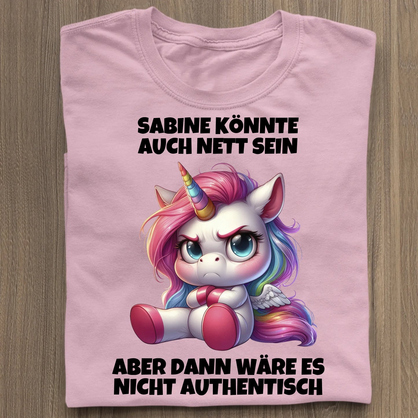 Nicht authentisch - Organic Women's Shirt (personalisierbar) Serena T-Shirt ST ST Cotton-Pink