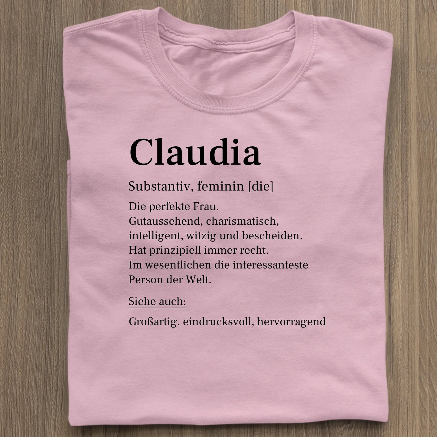 Definition - Organic Women's Shirt (personalisierbar) Serena T-Shirt ST ST Cotton-Pink