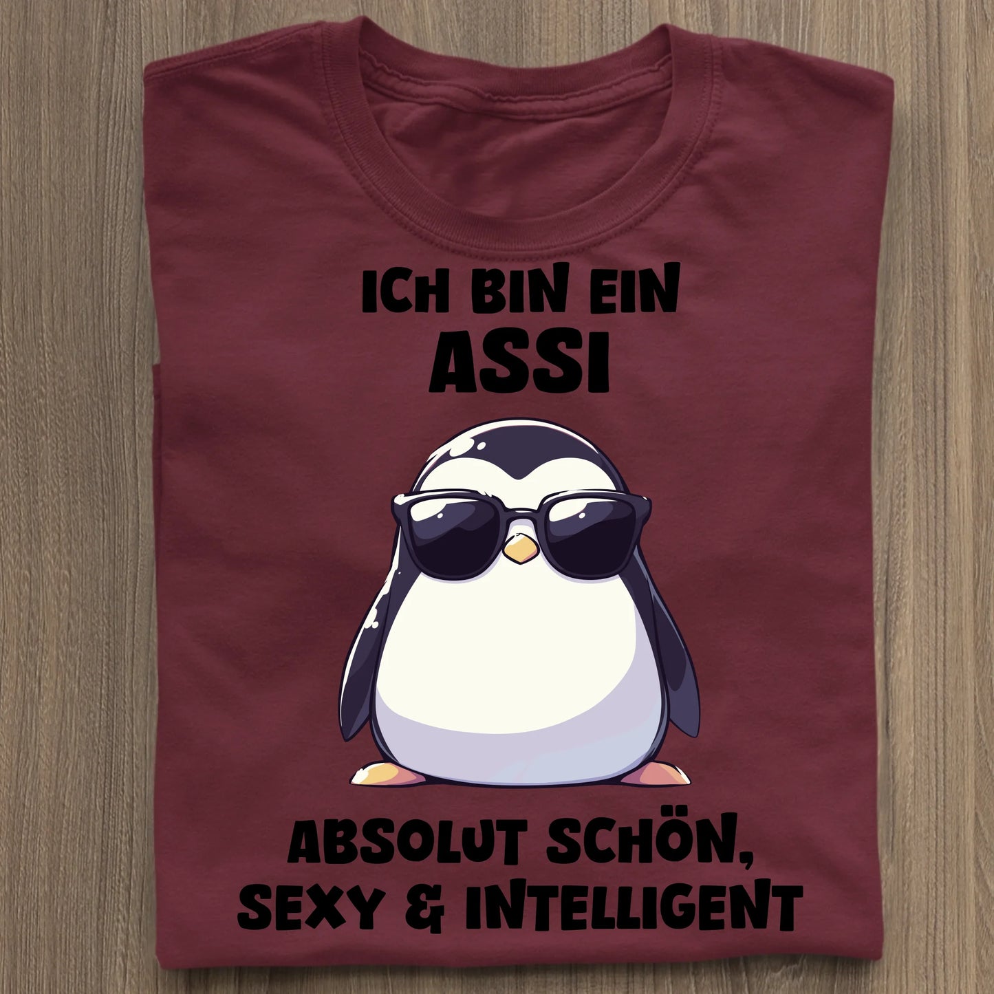 Assi - Organic Women's Shirt (personalisierbar) Serena T-Shirt ST ST Burgundy