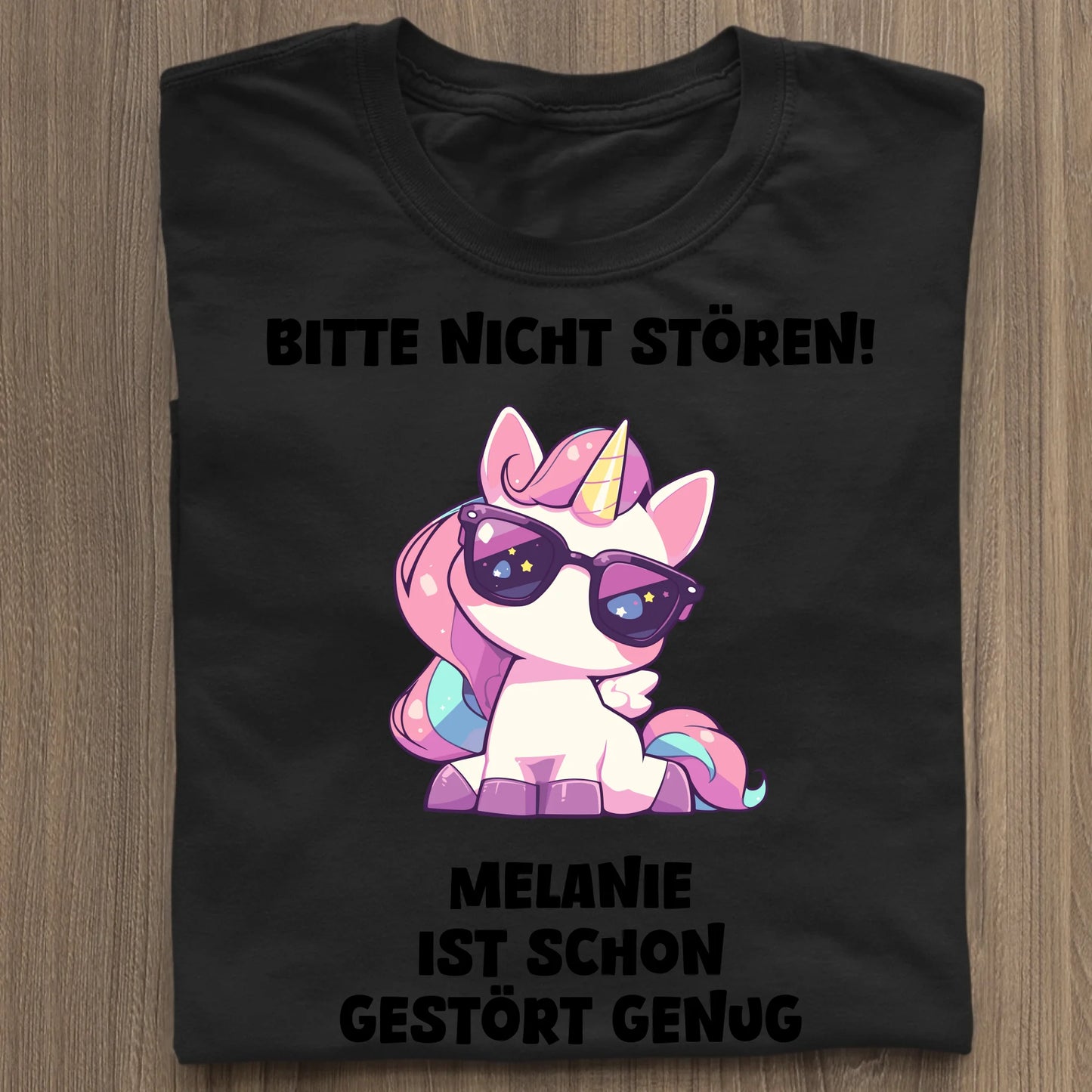 Gestört genug - Organic Women's Shirt (personalisierbar) Serena T-Shirt ST ST Black