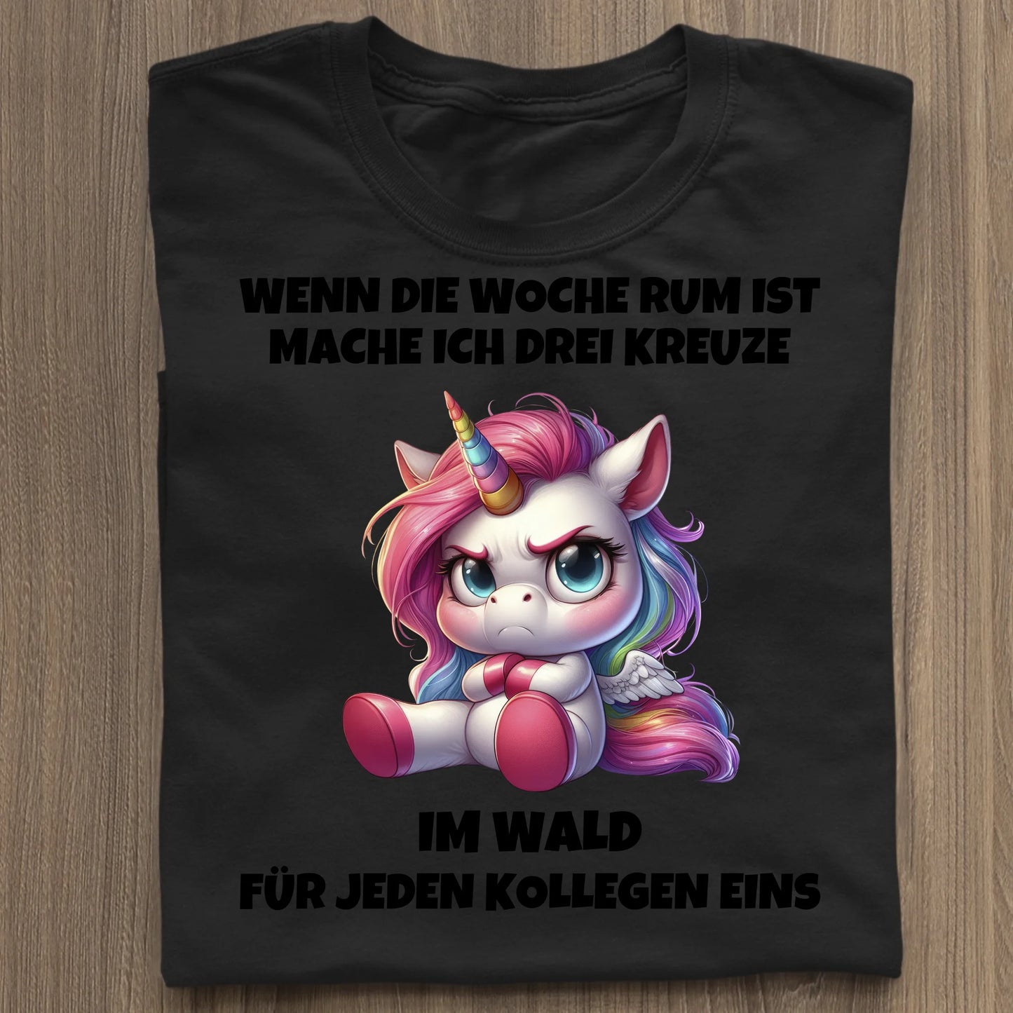 Drei Kreuze - Organic Women's Shirt (personalisierbar) Serena T-Shirt ST ST Black