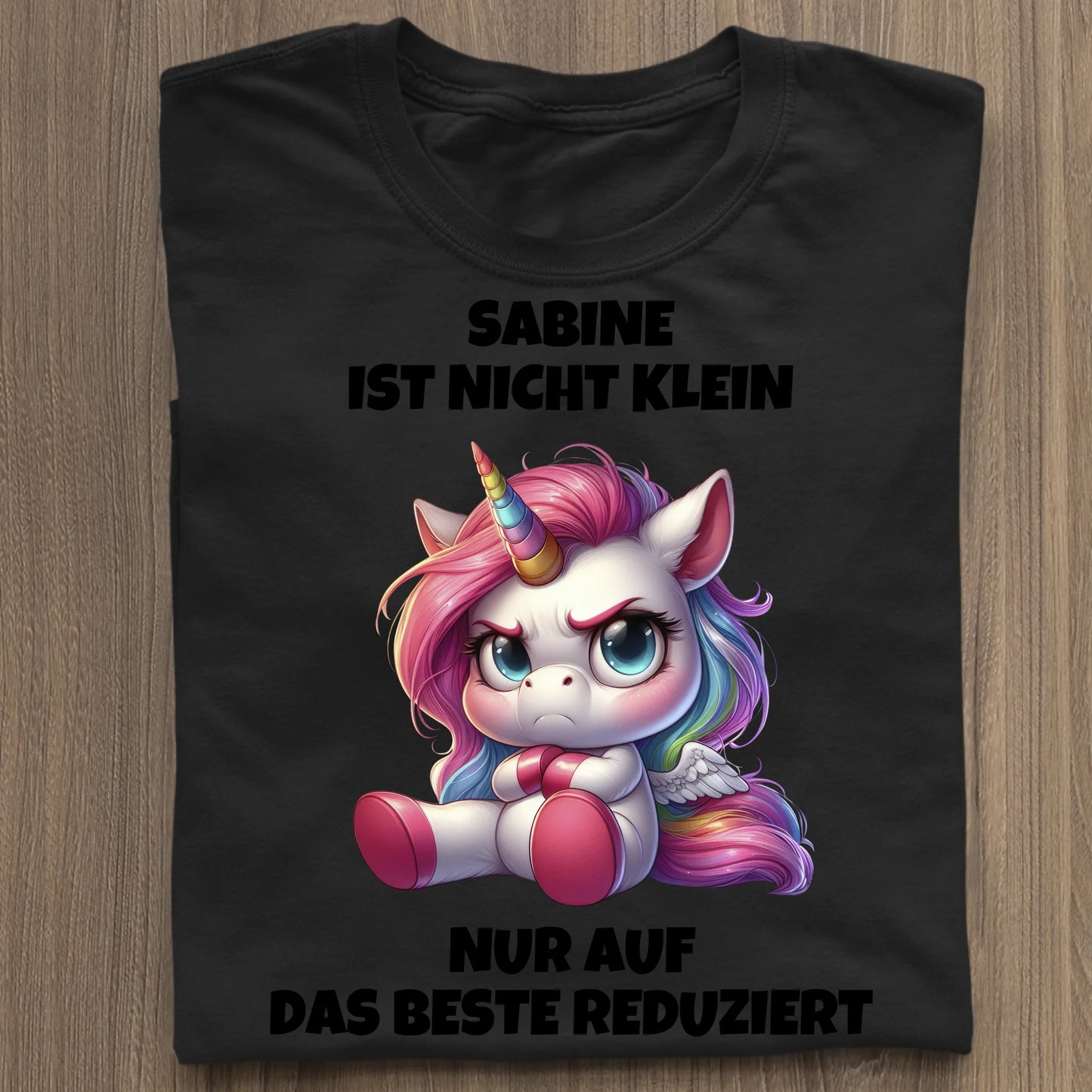 Nicht klein - Organic Women's Shirt (personalisierbar) Serena T-Shirt ST ST Black