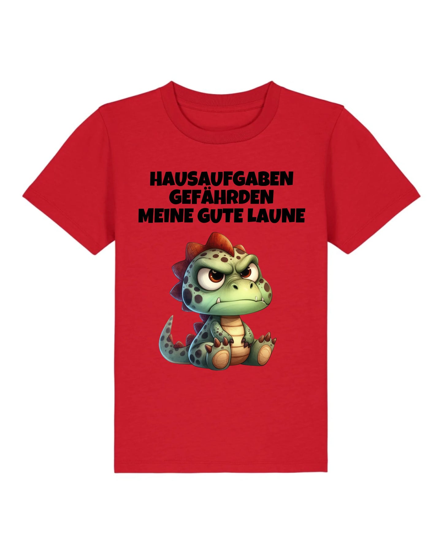 Hausaufgaben - Organic Kid's Shirt (personalisierbar) Mini Creator T-Shirt ST ST Red