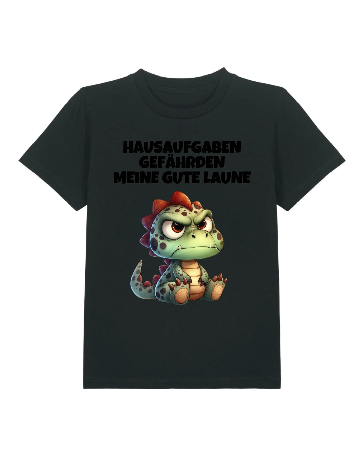 Hausaufgaben - Organic Kid's Shirt (personalisierbar) Mini Creator T-Shirt ST ST Black