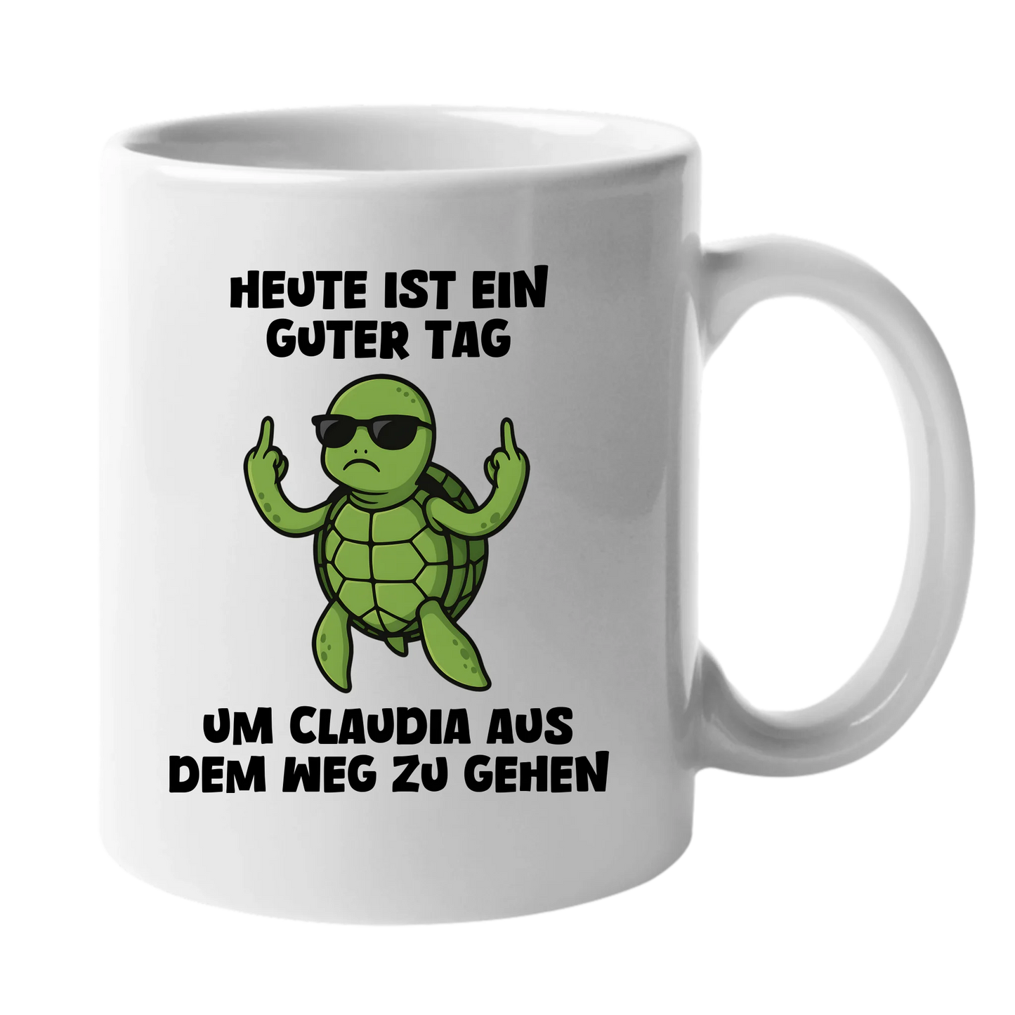 Ein guter Tag - Tasse (personalisierbar) Standard Mug White STD