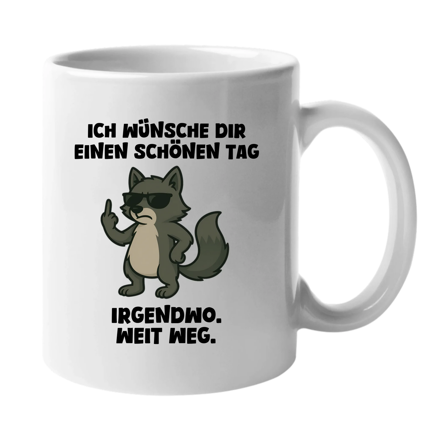 Einen schönen Tag - Tasse (personalisierbar) Standard Mug White STD