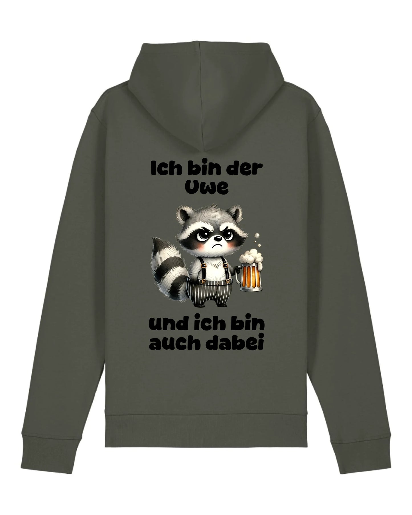 Ich bin auch dabei - Organic Unisex Hoodie (personalisierbar) Drummer 2.0 Hoodie ST ST Khaki