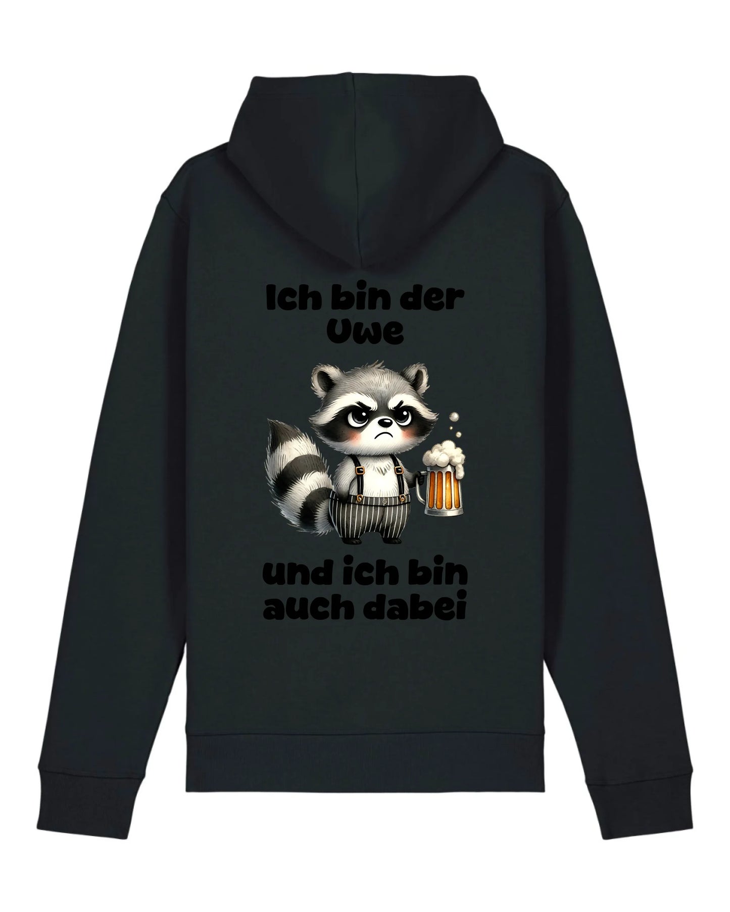 Ich bin auch dabei - Organic Unisex Hoodie (personalisierbar) Drummer 2.0 Hoodie ST ST Black