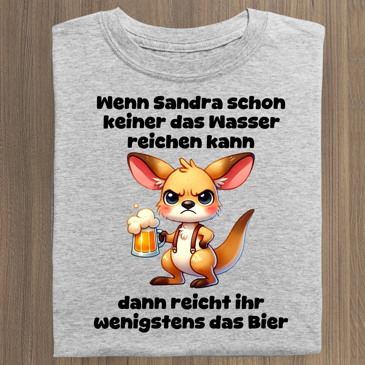 Das Wasser reichen - Organic Women's Shirt (personalisierbar) Serena T-Shirt ST ST Heather-Grey