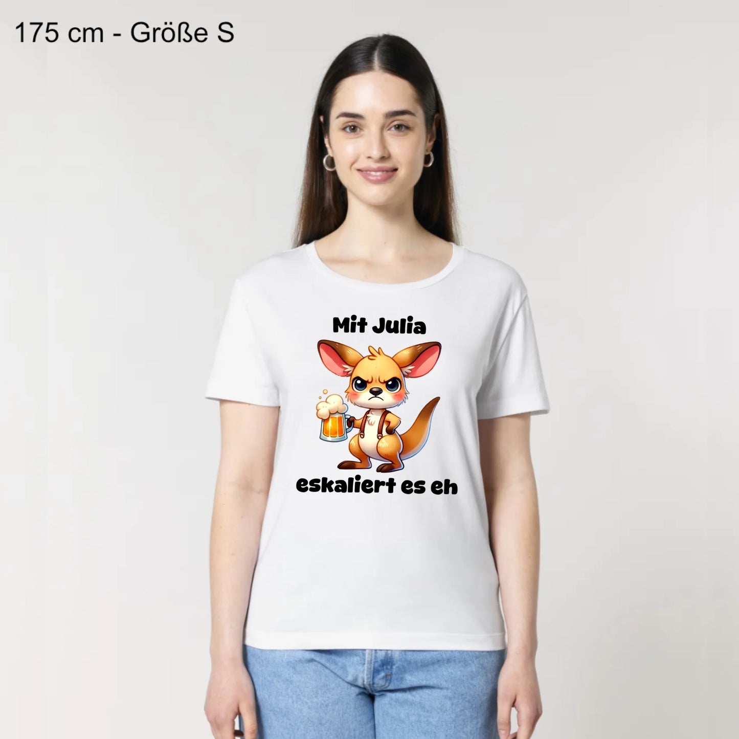 Es eskaliert - Organic Women's Shirt (personalisierbar)