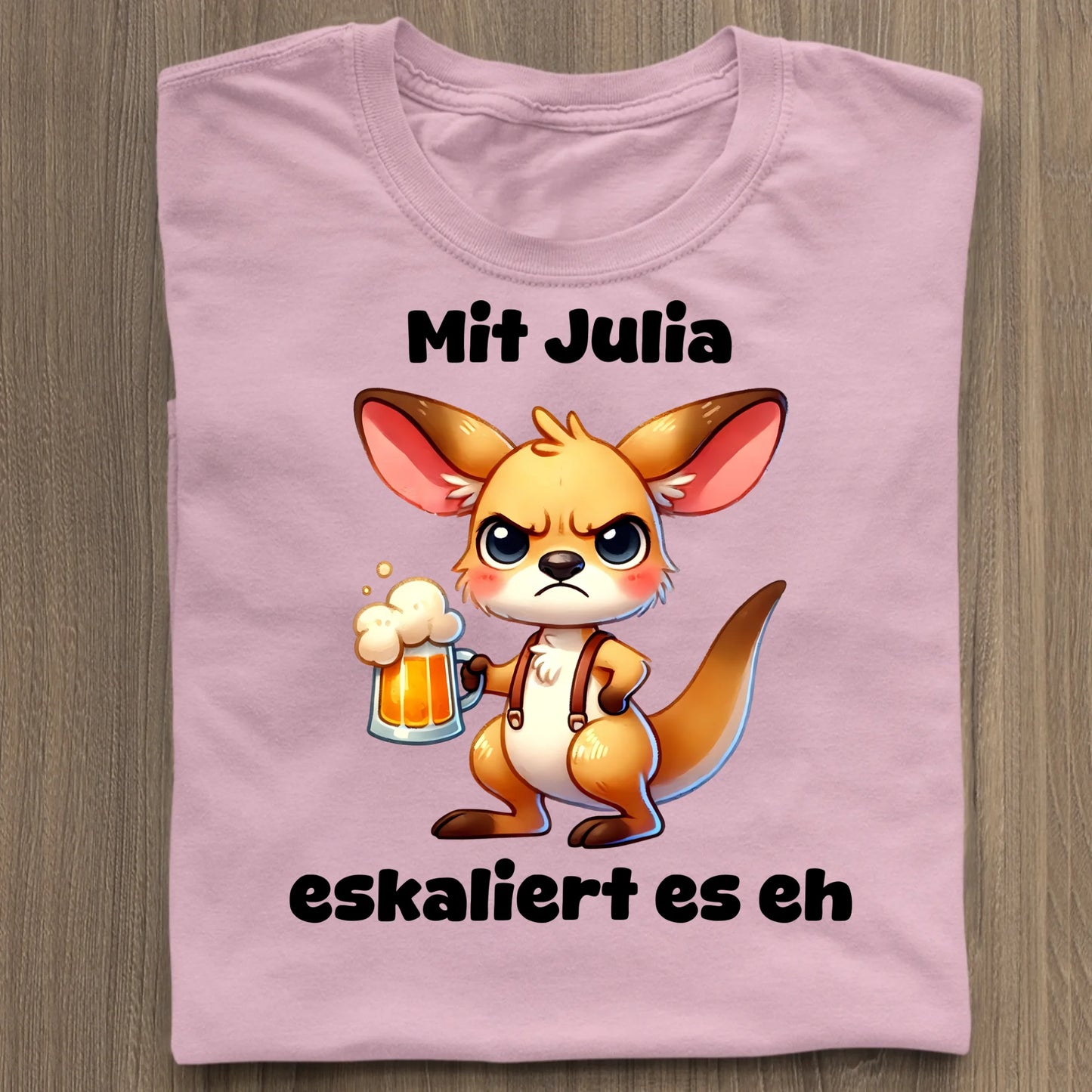 Es eskaliert - Organic Women's Shirt (personalisierbar) Serena T-Shirt ST ST Cotton-Pink
