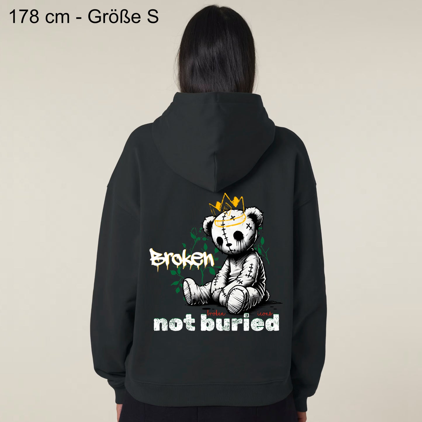 Broken - Organic Heavy Oversized Unisex Hoodie