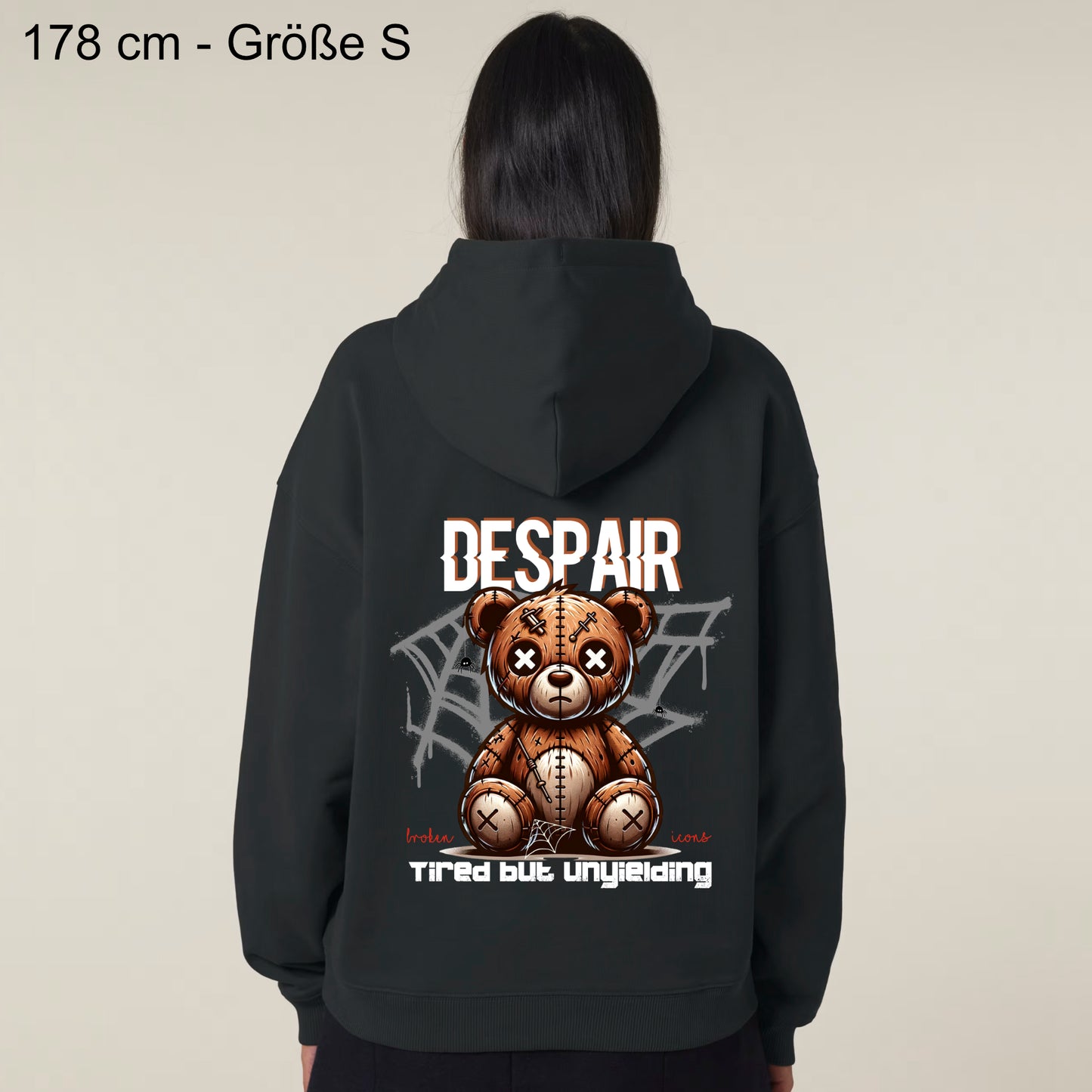 Despair - Organic Heavy Oversized Unisex Hoodie
