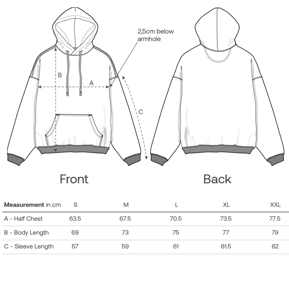 Broken - Organic Heavy Oversized Unisex Hoodie