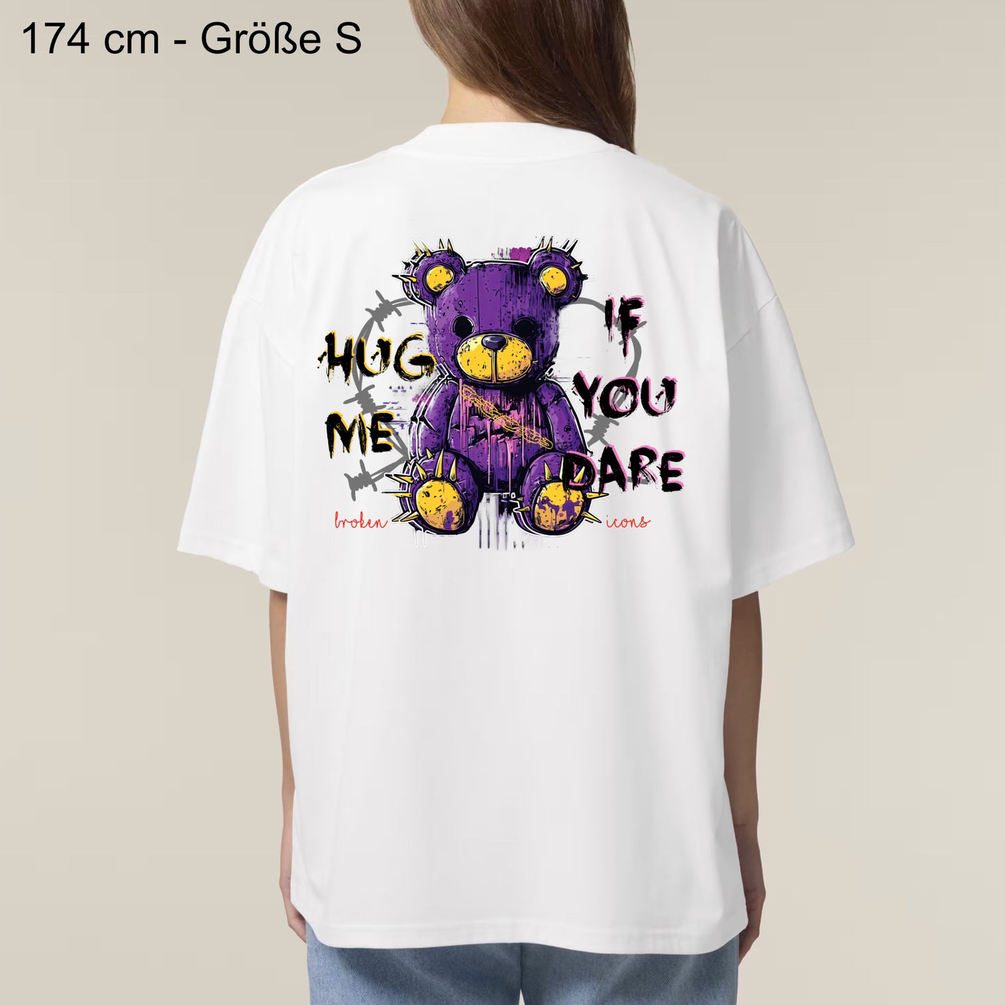 Hug Me - Organic Heavy Oversized Unisex Shirt