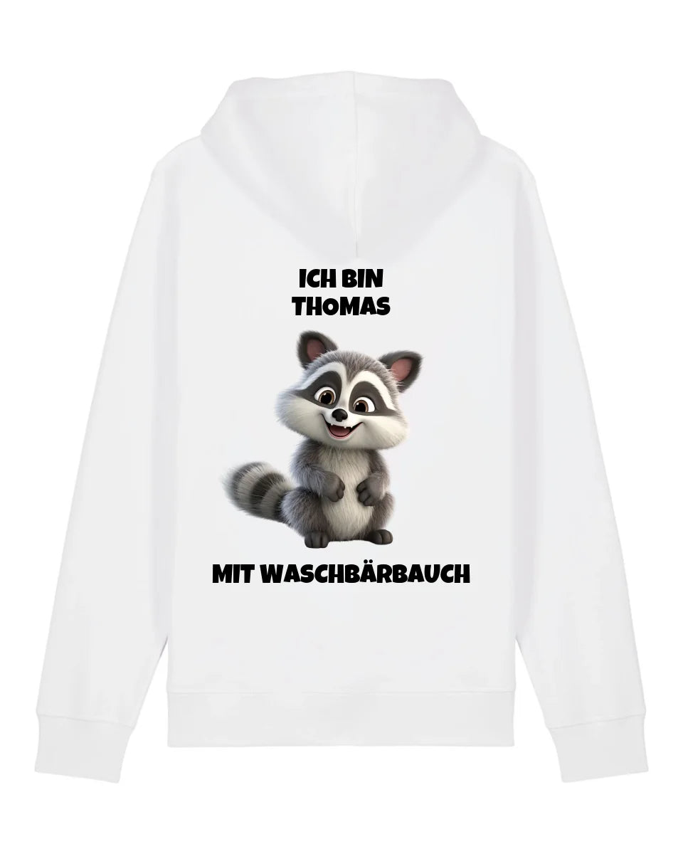 Waschbärbauch - Organic Unisex Hoodie (personalisierbar) Drummer 2.0 Hoodie ST ST