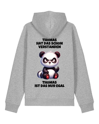 Verstanden aber egal - Organic Unisex Hoodie (personalisierbar) Drummer 2.0 Hoodie ST ST Heather-Grey