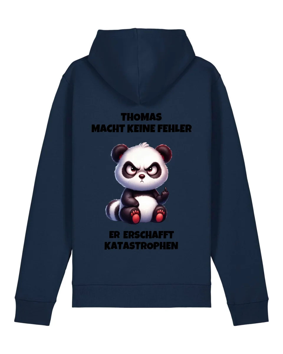 Keine Fehler - Organic Unisex Hoodie (personalisierbar) Drummer 2.0 Hoodie ST ST French-Navy