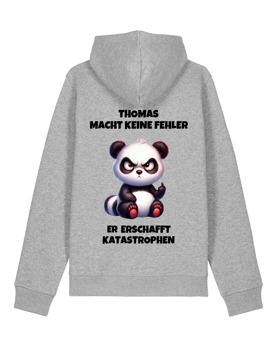 Keine Fehler - Organic Unisex Hoodie (personalisierbar) Drummer 2.0 Hoodie ST ST Heather-Grey