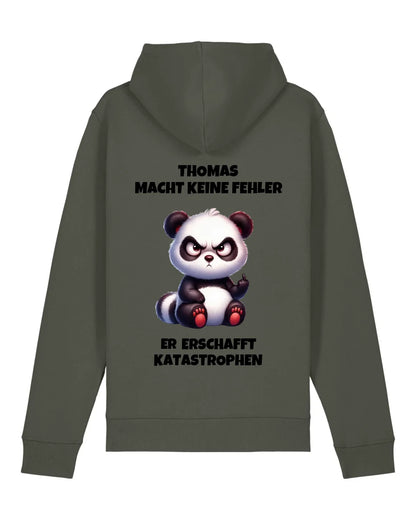 Keine Fehler - Organic Unisex Hoodie (personalisierbar) Drummer 2.0 Hoodie ST ST Khaki