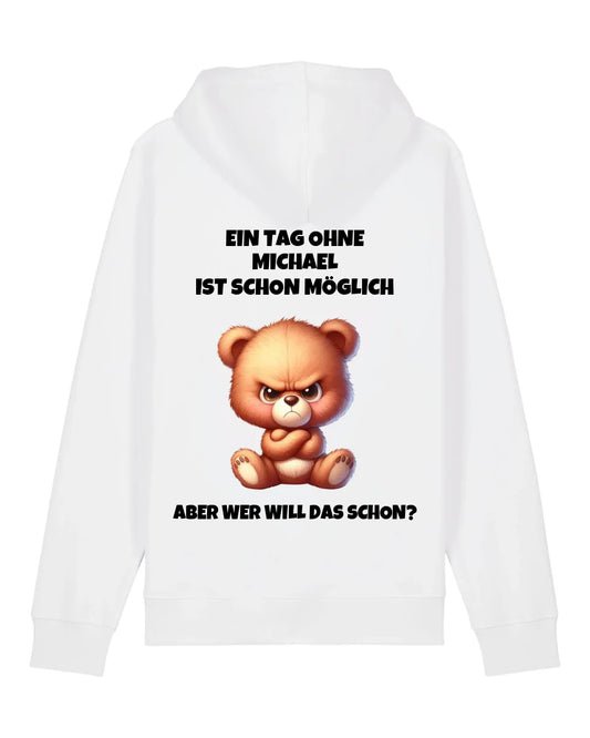 Wer will das schon? - Organic Unisex Hoodie (personalisierbar) Drummer 2.0 Hoodie ST ST