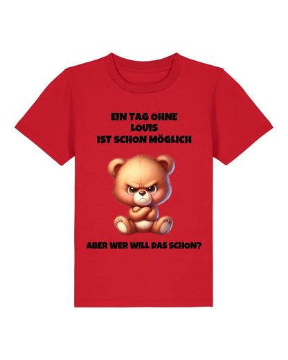 Wer will das schon? - Organic Kid's Shirt (personalisierbar) Mini Creator T-Shirt ST ST Red