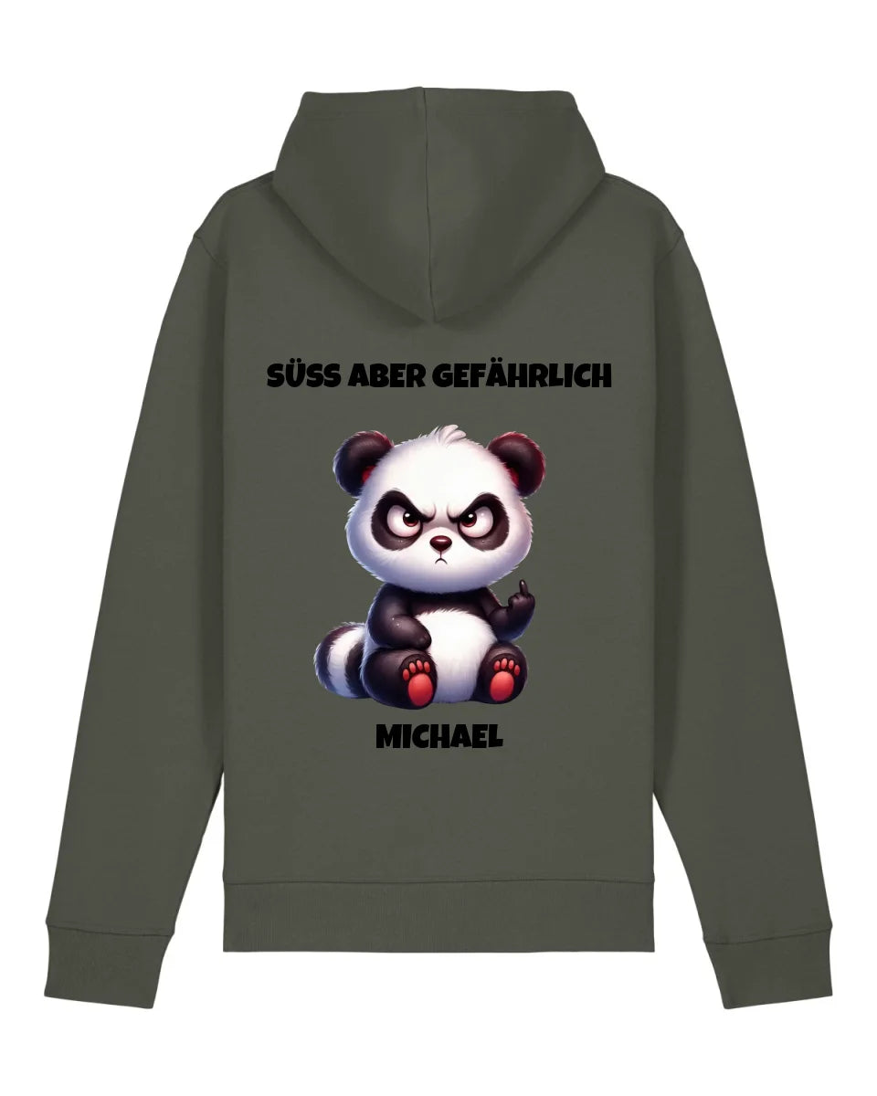 Süß aber gefährlich - Organic Unisex Hoodie (personalisierbar) Drummer 2.0 Hoodie ST ST Khaki