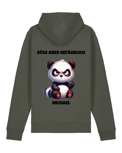 Süß aber gefährlich - Organic Unisex Hoodie (personalisierbar) Drummer 2.0 Hoodie ST ST Khaki