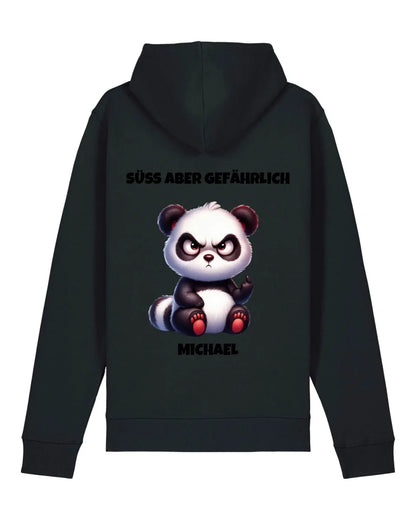 Süß aber gefährlich - Organic Unisex Hoodie (personalisierbar) Drummer 2.0 Hoodie ST ST Black