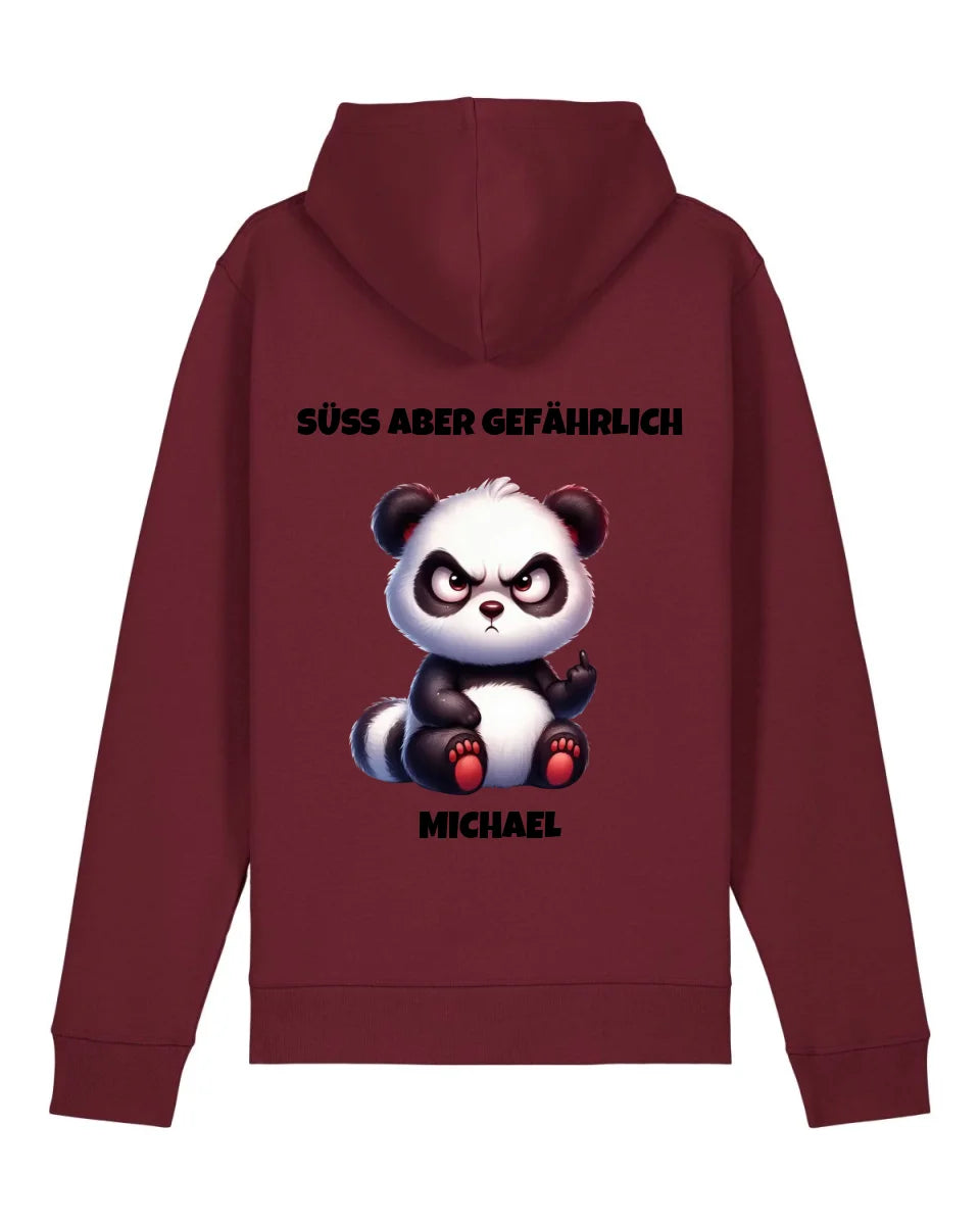 Süß aber gefährlich - Organic Unisex Hoodie (personalisierbar) Drummer 2.0 Hoodie ST ST Burgundy