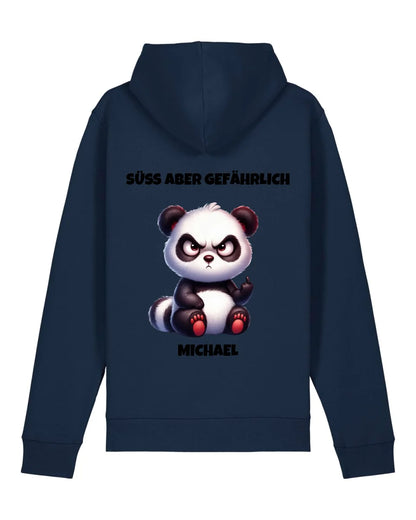 Süß aber gefährlich - Organic Unisex Hoodie (personalisierbar) Drummer 2.0 Hoodie ST ST French-Navy