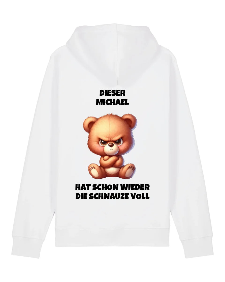 Schnauze voll - Organic Unisex Hoodie (personalisierbar) Drummer 2.0 Hoodie ST ST
