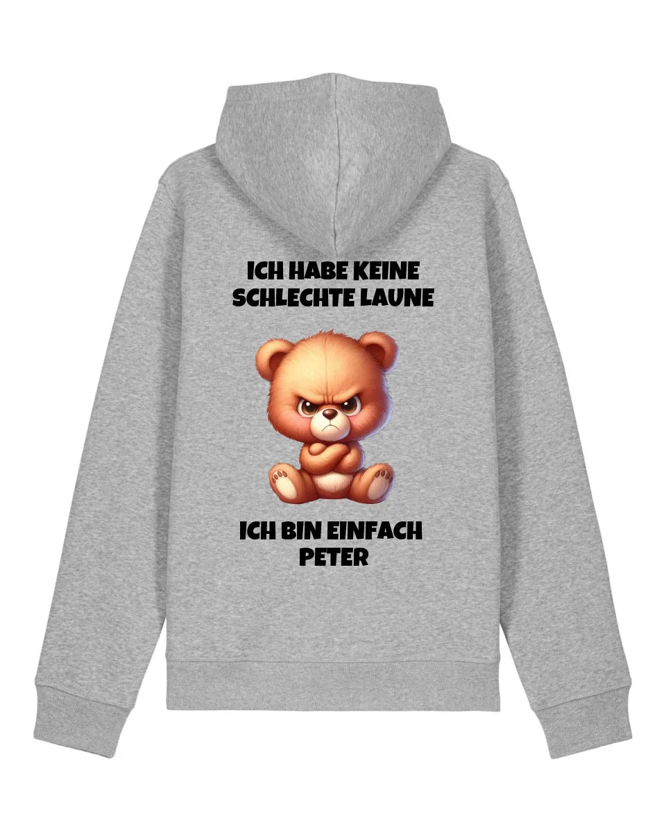 Keine schlechte Laune - Organic Unisex Hoodie (personalisierbar) Drummer 2.0 Hoodie ST ST Heather-Grey